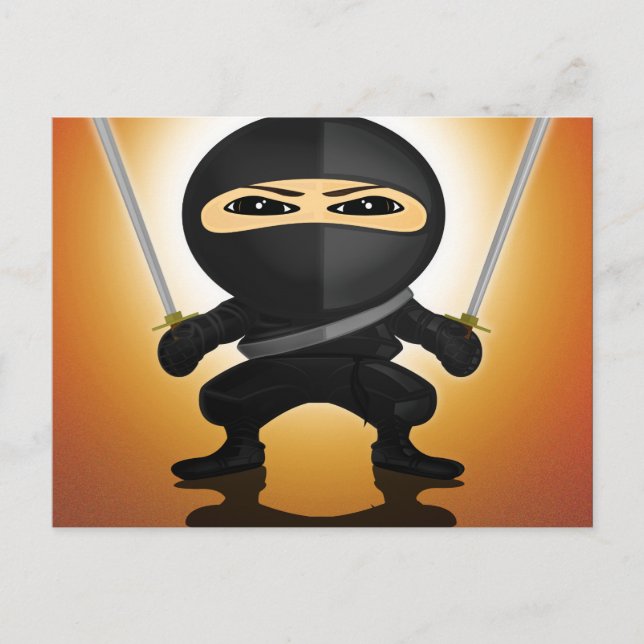 Ninja Boy Postcard (Front)
