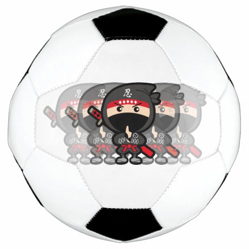 Ninja Boy Soccer Ball