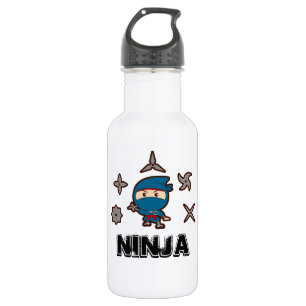 Ninja Boy Stainless Steel Water Bottle