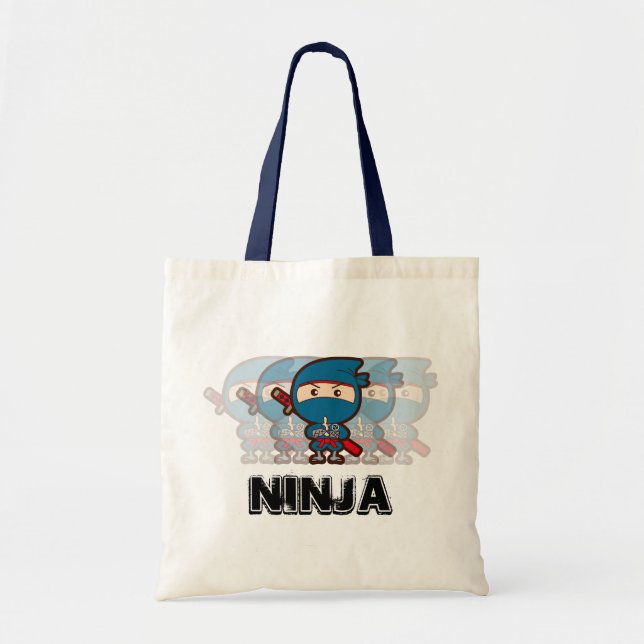 Ninja Boy Tote Bag (Front)