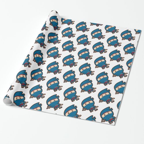 Ninja Boy Wrapping Paper