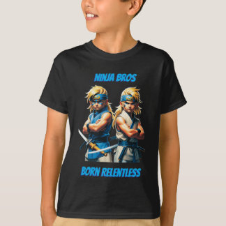 Ninja Bros Born Relentless Youth T-Shirt