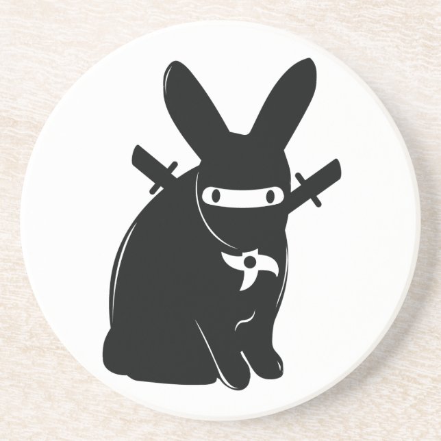 NINJA BUN DRINK COASTER (Front)