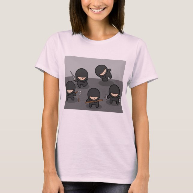 Ninja Camisole (Teens/Ladies) T-Shirt (Front)