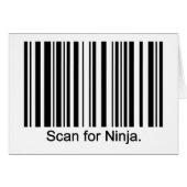 Ninja Card (Front Horizontal)