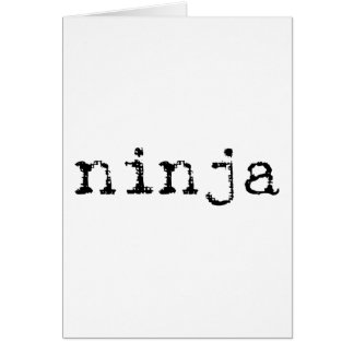 Ninja Cards