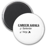 Ninja Career Goals - Bartender Magnet