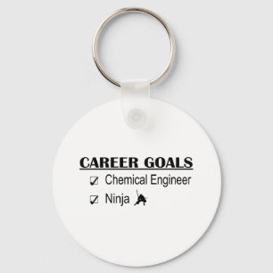 Ninja Career Goals - Chemical Engineer Keychain