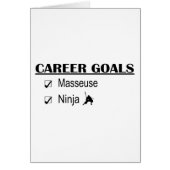Ninja Career Goals - Masseuse (Front)