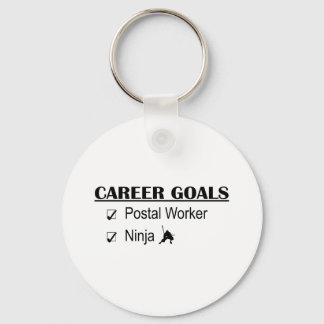 Ninja Career Goals - Postal Worker Keychain