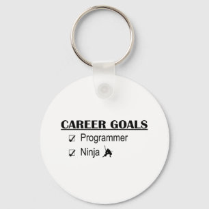 Ninja Career Goals - Programmer Keychain