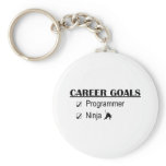 Ninja Career Goals - Programmer Keychain
