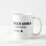 Ninja Career Goals - Veterinarian Coffee Mug