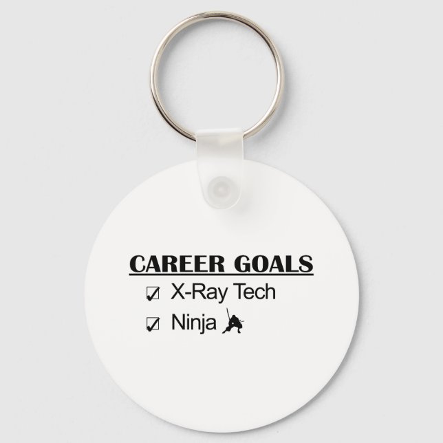 Ninja Career Goals - X-Ray Tech Keychain (Front)