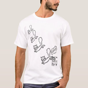 Ninja Cat Attack T-Shirt