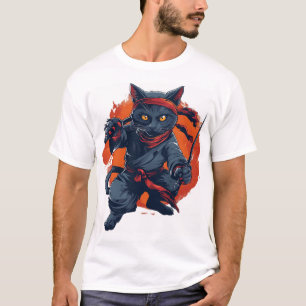 Ninja Cat Stealth T-Shirt