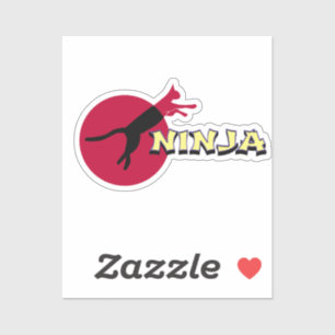 Ninja Cat Sticker