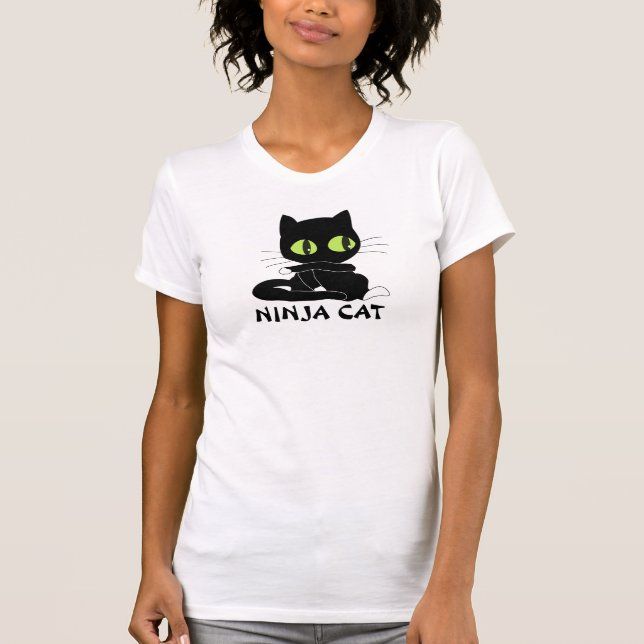 Ninja Cat T-Shirt (Front)