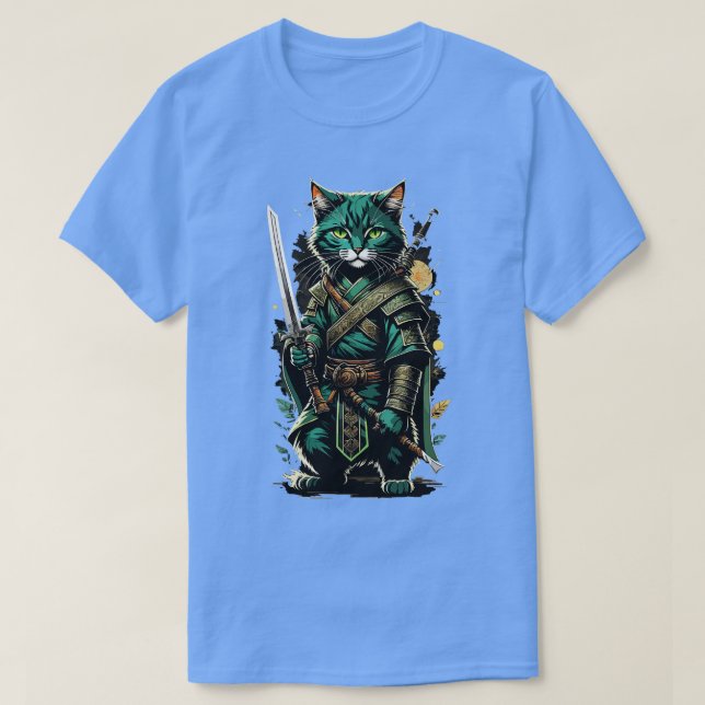 Ninja Cat T-Shirt (Design Front)