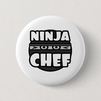 Ninja Chef Pinback Button