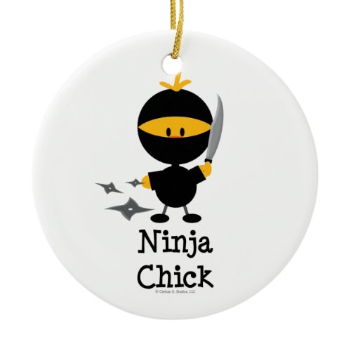 Ninja Chick Ornament