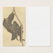 Ninja Climbing a Rope circa 1800s (Front & Back)