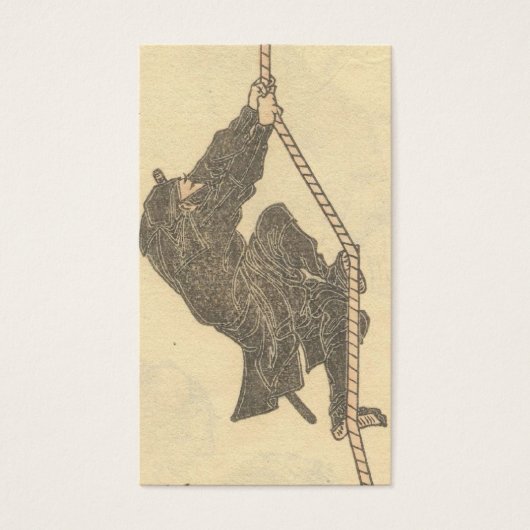 Ninja Climbing a Rope circa 1800s (Front)