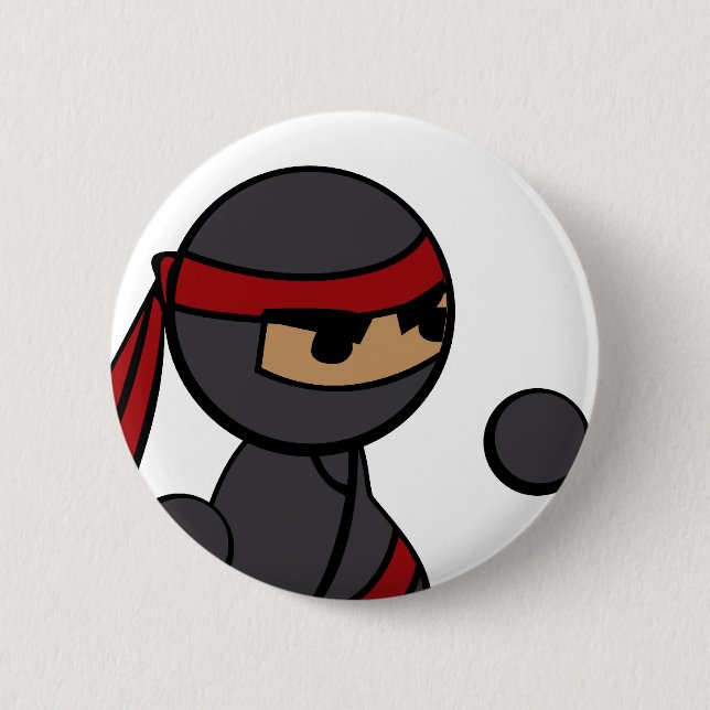 Ninja Close-up Button (Front)
