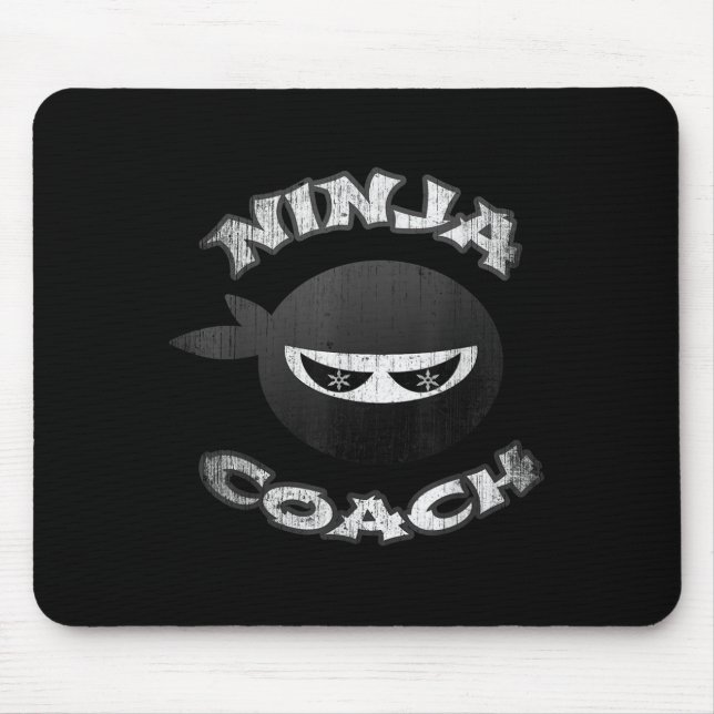 Ninja Coach Multitasking Team Trainer Speaker Gym  Mouse Pad (Front)