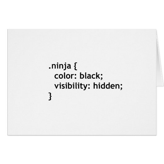 ninja code, script (Front Horizontal)