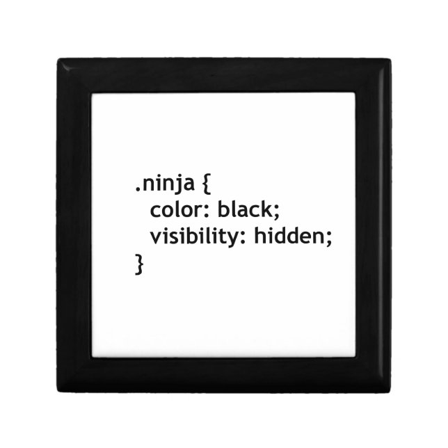 ninja code, script gift box (Front)