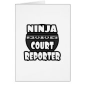 Ninja Court Reporter (Front)