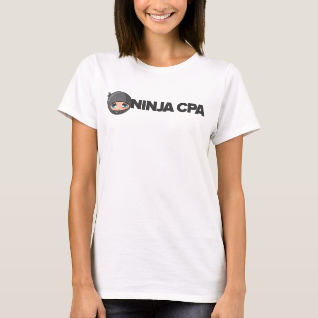 NINJA CPA Women (Light) T-Shirt (Front)
