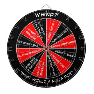 Ninja Dart Board
