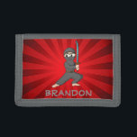 Ninja Design Wallet<br><div class="desc">Ninja Design Wallet with customizable personalization. For no personalization, delete sample text and leave blank.</div>