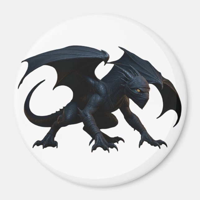 Ninja Dragon Magnet (Front)