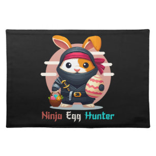Ninja Egg Hunter Cloth Placemat