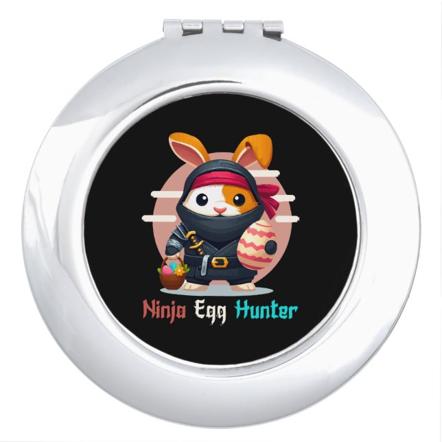 Ninja Egg Hunter Compact Mirror (Front)
