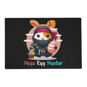 Ninja Egg Hunter Placemat