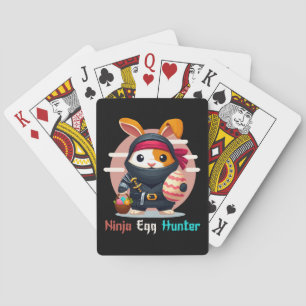 Ninja Egg Hunter Poker Cards