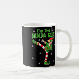 Ninja Elf Karate Taekwondo Martial Arts Mma Christ Coffee Mug