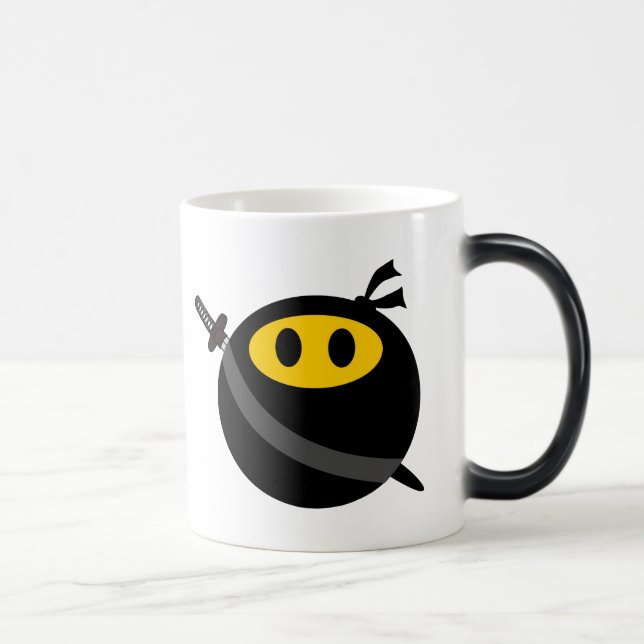 Ninja face color morph mug  (Right)