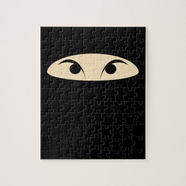 Ninja Face Jigsaw Puzzle (Vertical)