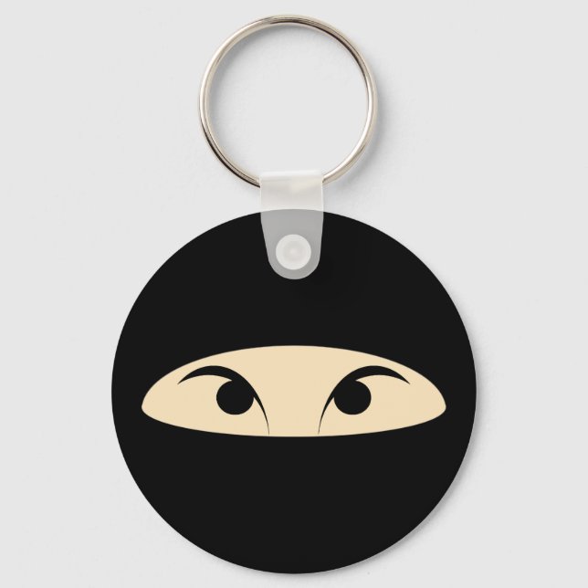 Ninja Face Keychain (Front)