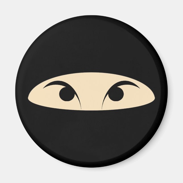 Ninja Face Magnet (Front)