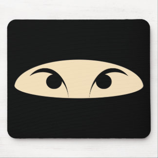 Ninja Face Mouse Pad