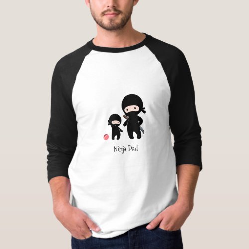 Ninja Father and Kid T_Shirt