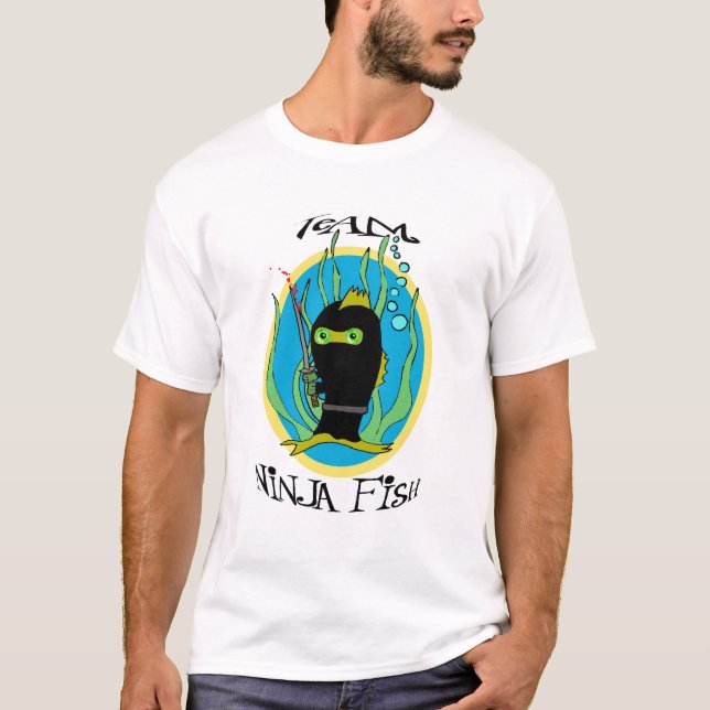 ninja fish 5 T-Shirt (Front)