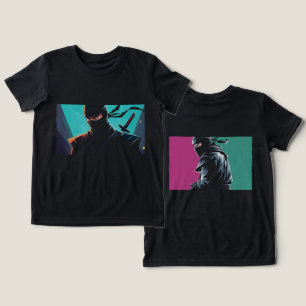 Ninja Front and Back Tri-Blend Shirt