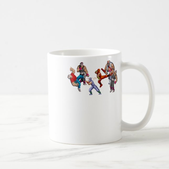 Ninja Gaiden Arcade Brawl Sticker  Coffee Mug (Right)